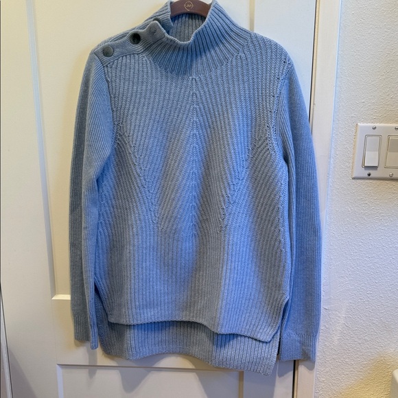 Veronica Beard Sweaters - Veronica Beard Light Blue Turtleneck Sweater NWOT